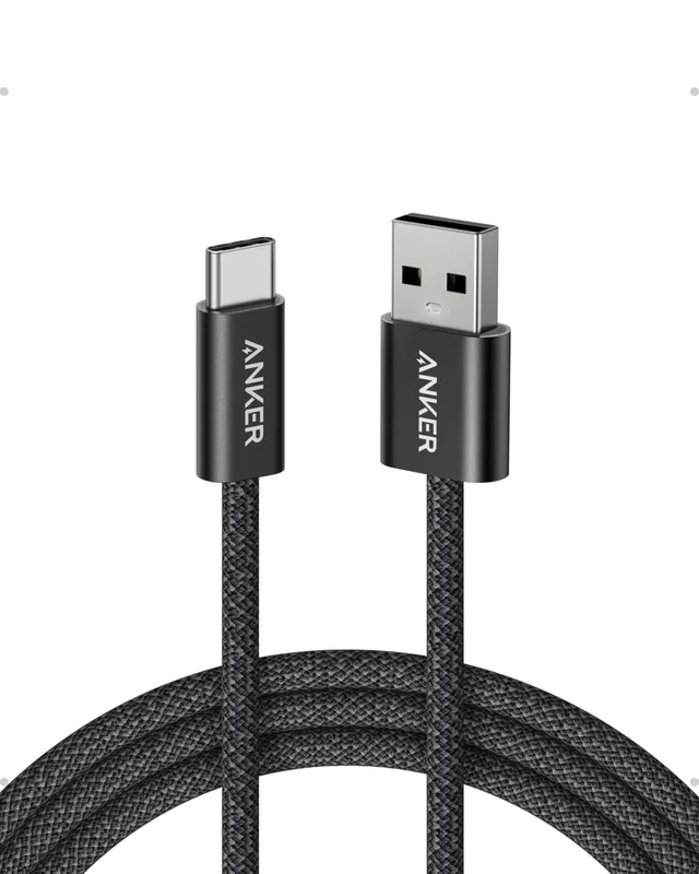 anker-zolo-usb-auf-usb-c-kabel-1-8-m-3-1a-geflochtenes-ladekabel-mit-nahtloser-c image 1
