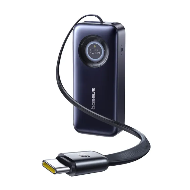 baseus-enercore-cr11-powerbank-mit-einziehbarem-usb-c-kabel-20000mah-67w image 1