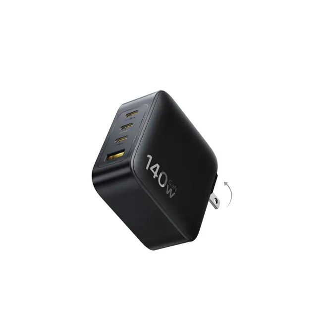 baseus-enerfill-fh11-gan-fast-charger-140w-3x-usb-c-1x-usb-a-4-port-wandladeger- image 1