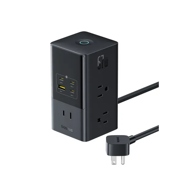 baseus-enerfill-fd11-power-strip-67w-steckdosenleiste-6ac-1u-3c image 1