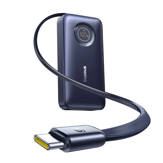 baseus-enercore-cr11-powerbank-mit-einziehbarem-usb-c-kabel-10000mah-45w image 1