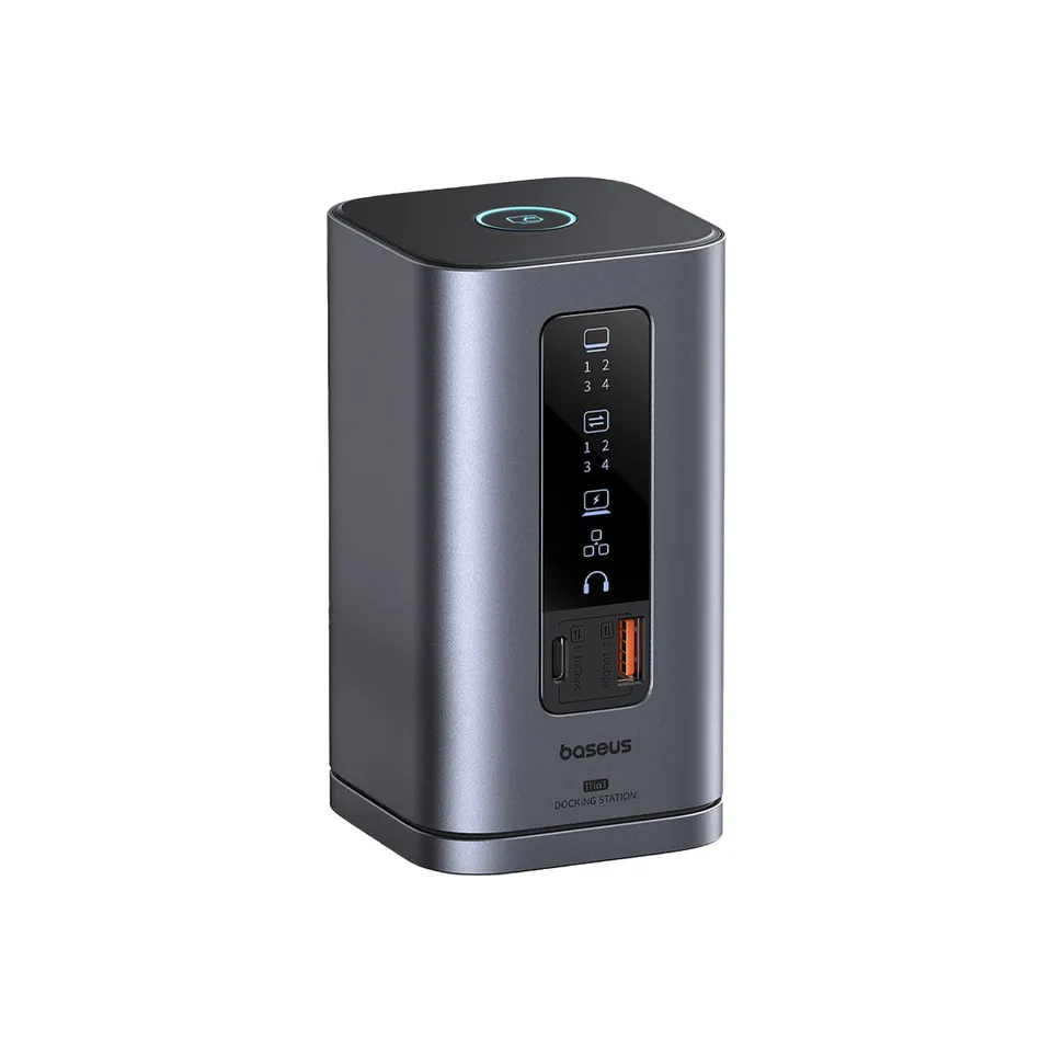 baseus-spacemate-11-in-1-docking-station-triple-display-dual-hdmi-dp-100w-pd-gig image 1