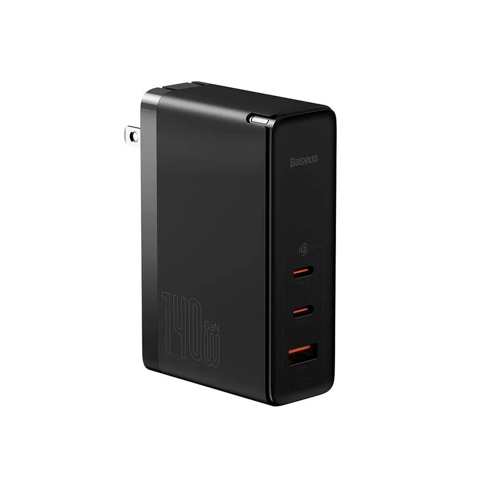 baseus-powermega-3-ports-fast-charger-140w-gan-schnellladeger-t-mit-3-anschl-sse image 1