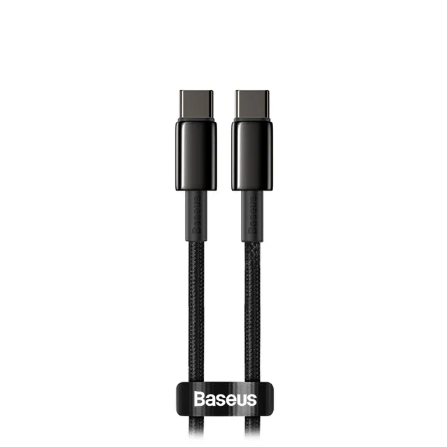 baseus-usb-c-auf-usb-c-kabel-100w-pd-mit-zinklegierungs-steckern image 1