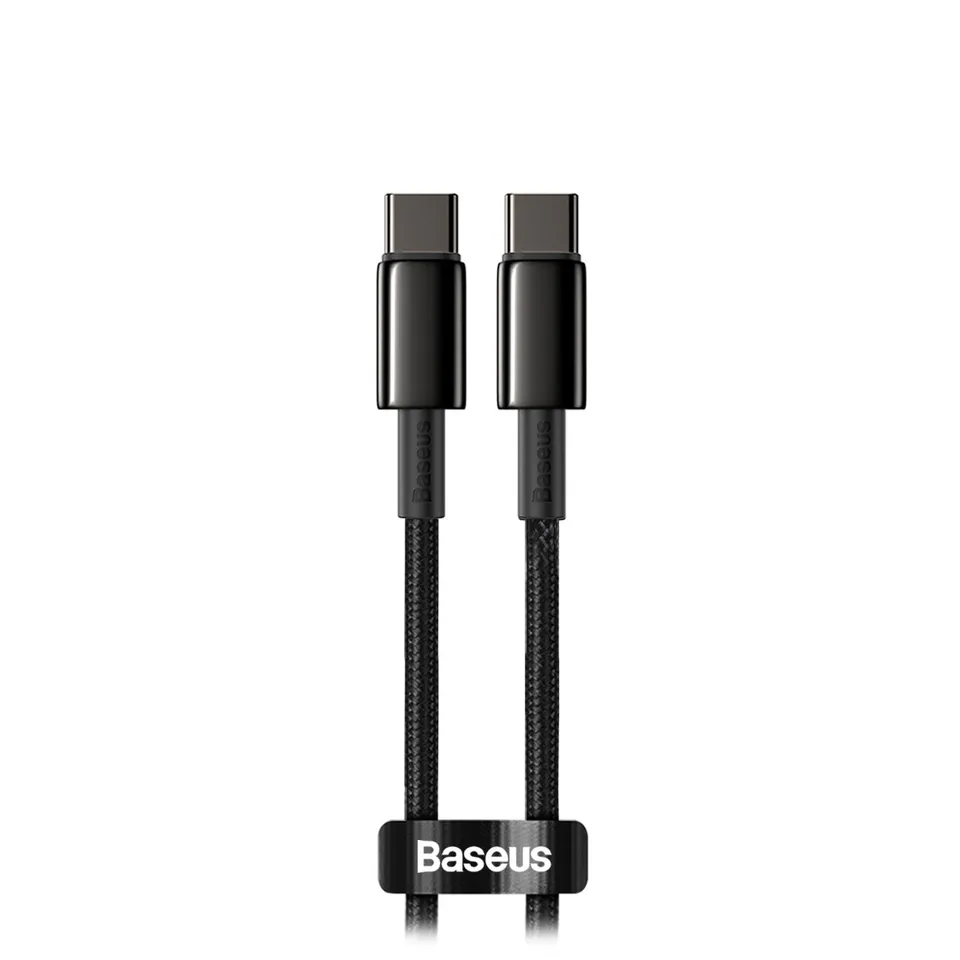 baseus-usb-c-auf-usb-c-kabel-100w-pd-mit-zinklegierungs-steckern image 1