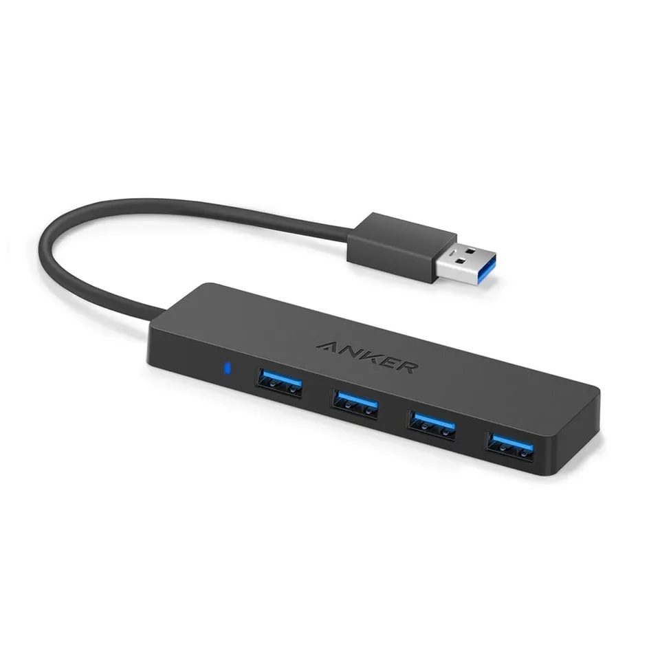 anker-ultra-slim-4-port-usb-3-0-datenhub-5-gbps-ultraflach-f-r-externe-festplatt image 1