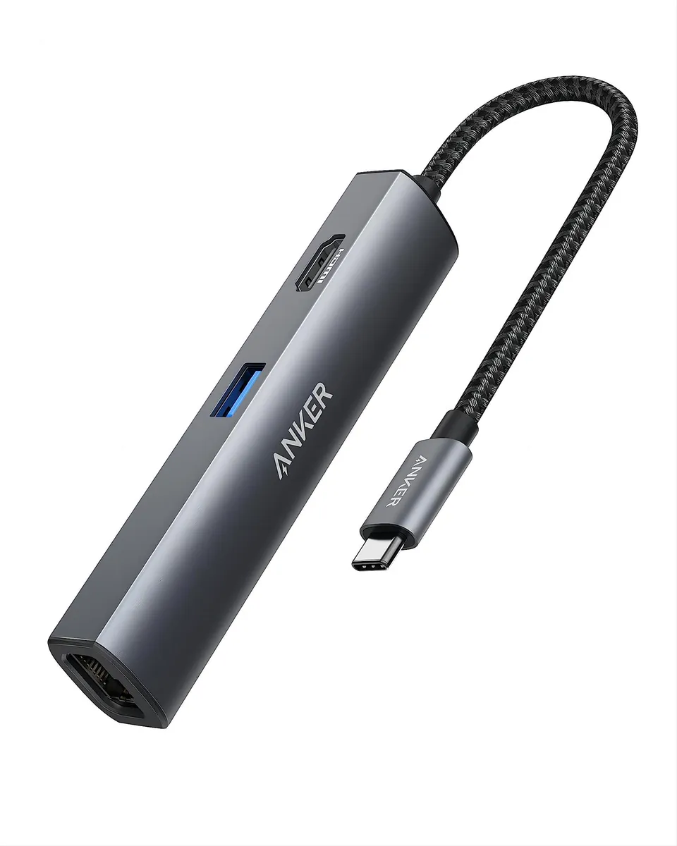 anker-powerexpand-5-in-1-usb-c-ethernet-hub-4k-hdmi-1gbps-ethernet-3-usb-3-0-f-r image 1