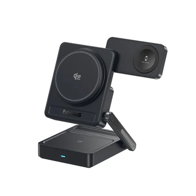 baseus-picogo-af21-3-in-1-qi2-2-25w-magnetisches-faltbares-wireless-ladestand-f- image 1