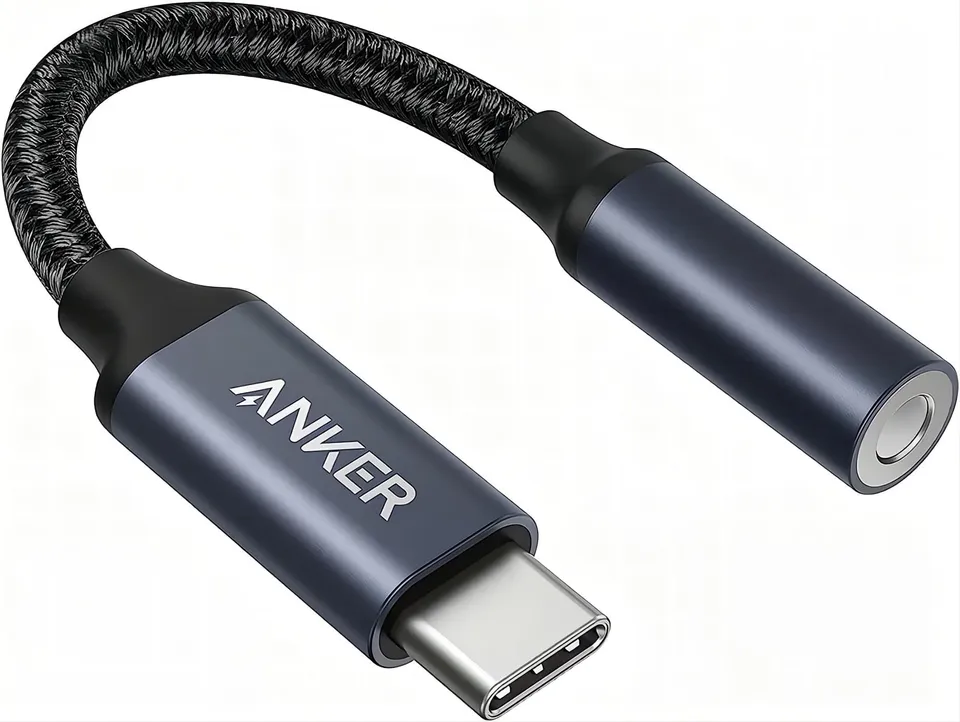 anker-usb-c-auf-3-5mm-audio-adapter-mit-dac-chip-96-khz-24-bit-nylon-kabel-kompa image 1