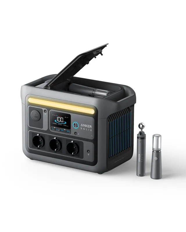 anker-solix-c800-plus-tragbare-powerstation-mit-campingbeleuchtung-768wh-lifepo4 image 1