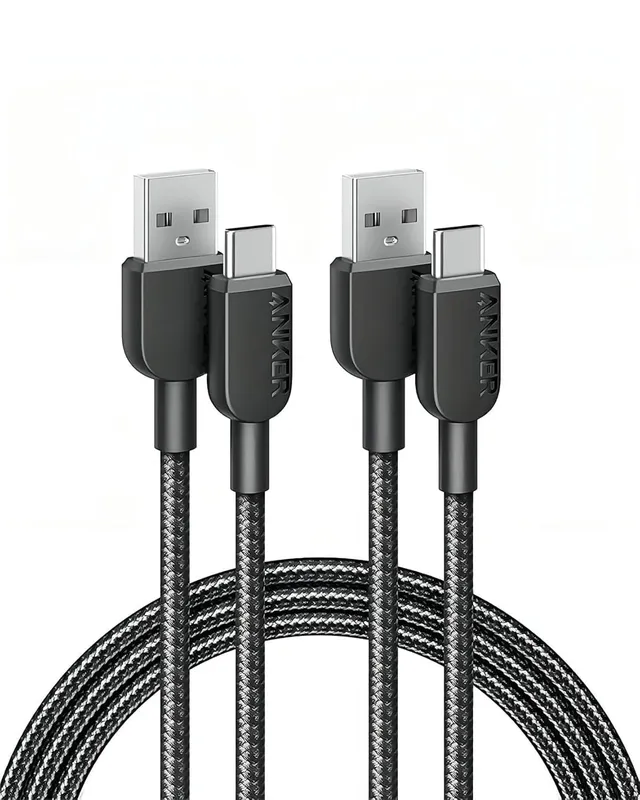 anker-310-usb-c-ladekabel-2er-set-1-8m-nylon-geflochten-usb-a-auf-usb-c-480-mbit image 1