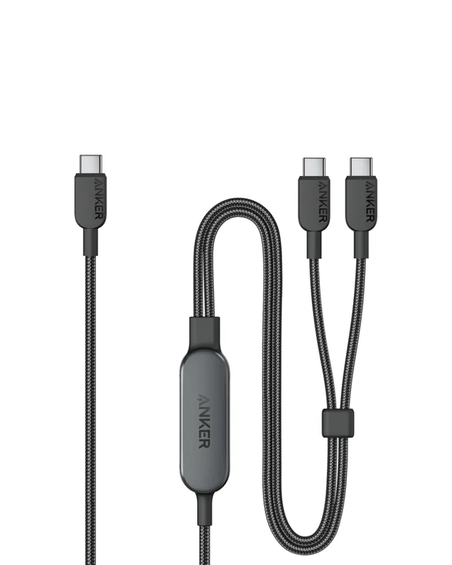 anker-140w-2-in-1-usb-c-auf-usb-c-ladekabel-1-8m-geflochtenes-kabel-mit-dualen-a image 1