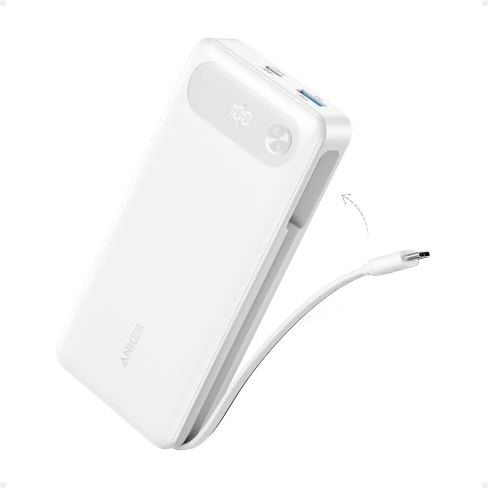 anker-powerbank-20-000mah-mit-integriertem-usb-c-kabel-87w-schnellladen-f-r-macb image 1