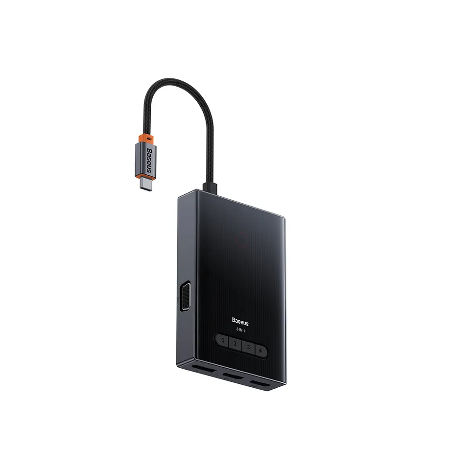 baseus-pioneerjoy-8-in-1-usb-c-hub-4k-hdmi-dockingstation image 1