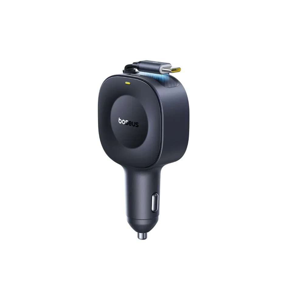 baseus-primetrip-vr2-autoladeger-t-60w-mit-einziehbarem-usb-c-doppelkabel image 1