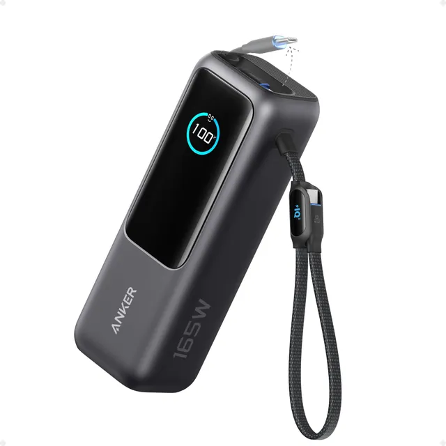 anker-laptop-powerbank-25k-25000mah-165w-powerbank-mit-70cm-ausziehbarem-usb-c-k image 1