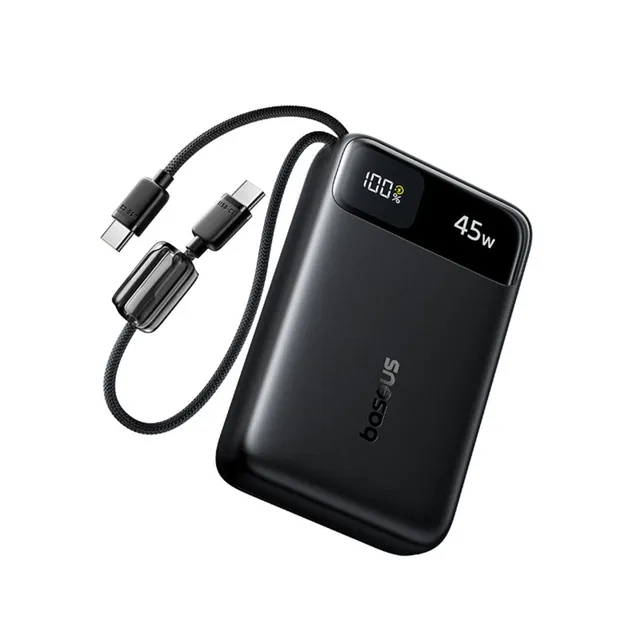 baseus-enerfill-fc11-powerbank-20000mah-45w-mit-integrierten-usb-c-kabeln image 1