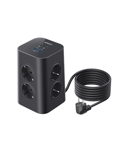 anker-mehrfachsteckdose-8-fach-steckdosenleiste-mit-4-usb-und-20w-usb-c-schnelll image 7