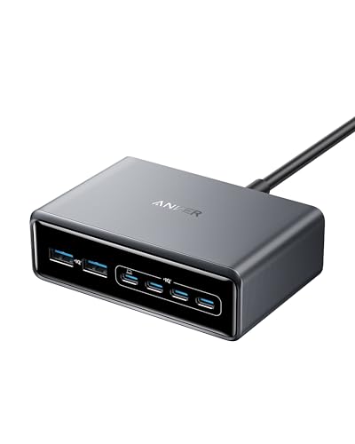 anker-prime-200w-usb-c-ladeger-t-6-port-gan-desktop-ladestation-mit-activeshield image 7