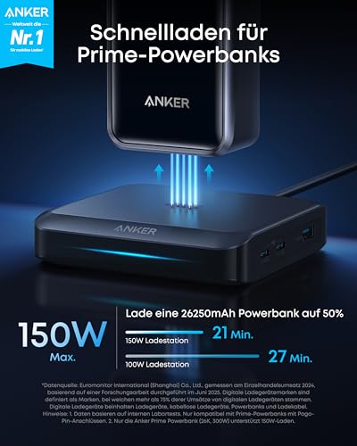 anker-prime-ladebasis-max-150w-schnellladestation-mit-3-ports-durchgangsladung-f image 8