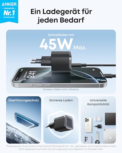 anker-nano-45w-usb-c-ladeger-t-kompaktes-gan-schnellladeger-t-inkl-1-8m-usb-c-ka image 8