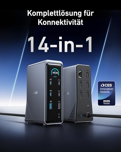 anker-prime-docking-station-14-in-1-160w-usb-c-dock-mit-dual-4k-displays-10gbit- image 8