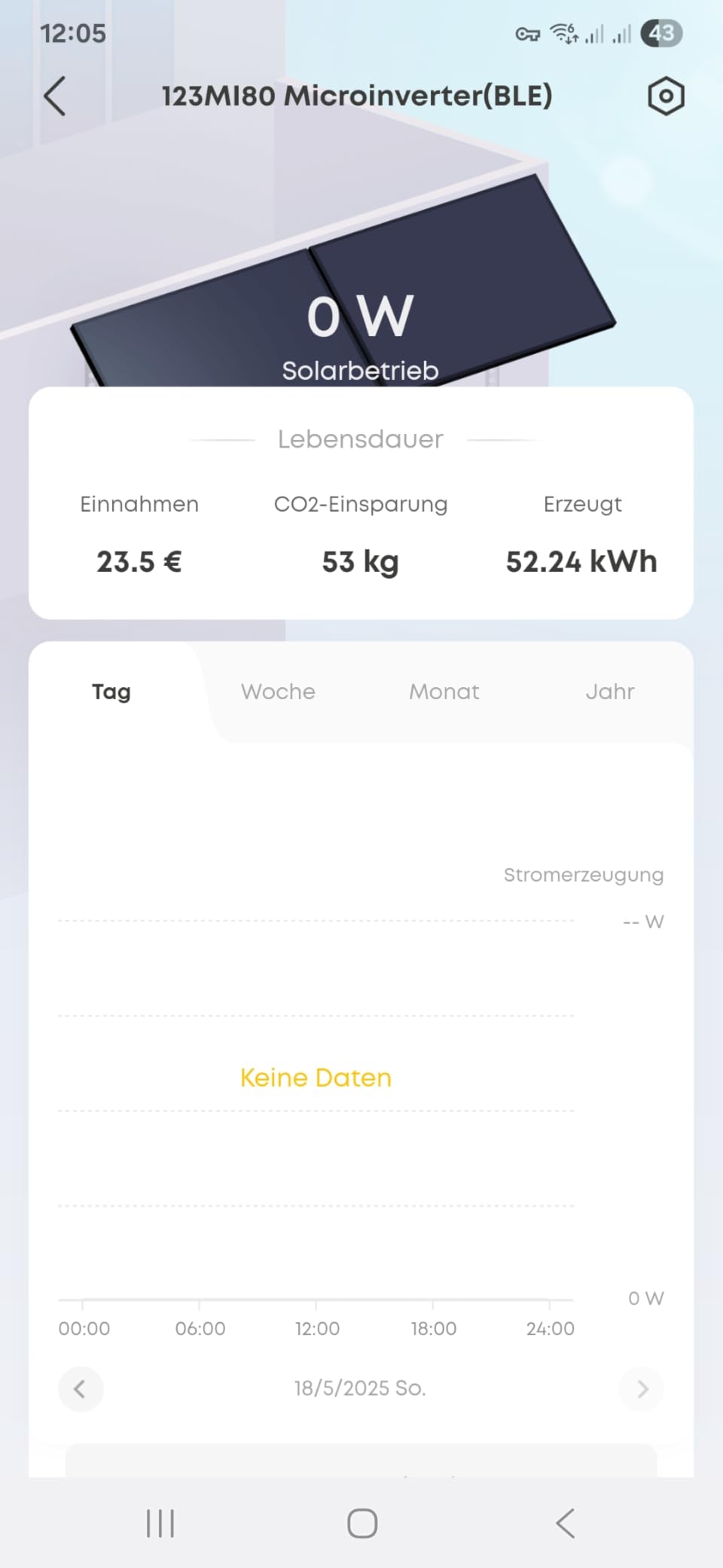 Erste Stromrechnung gesenkt
