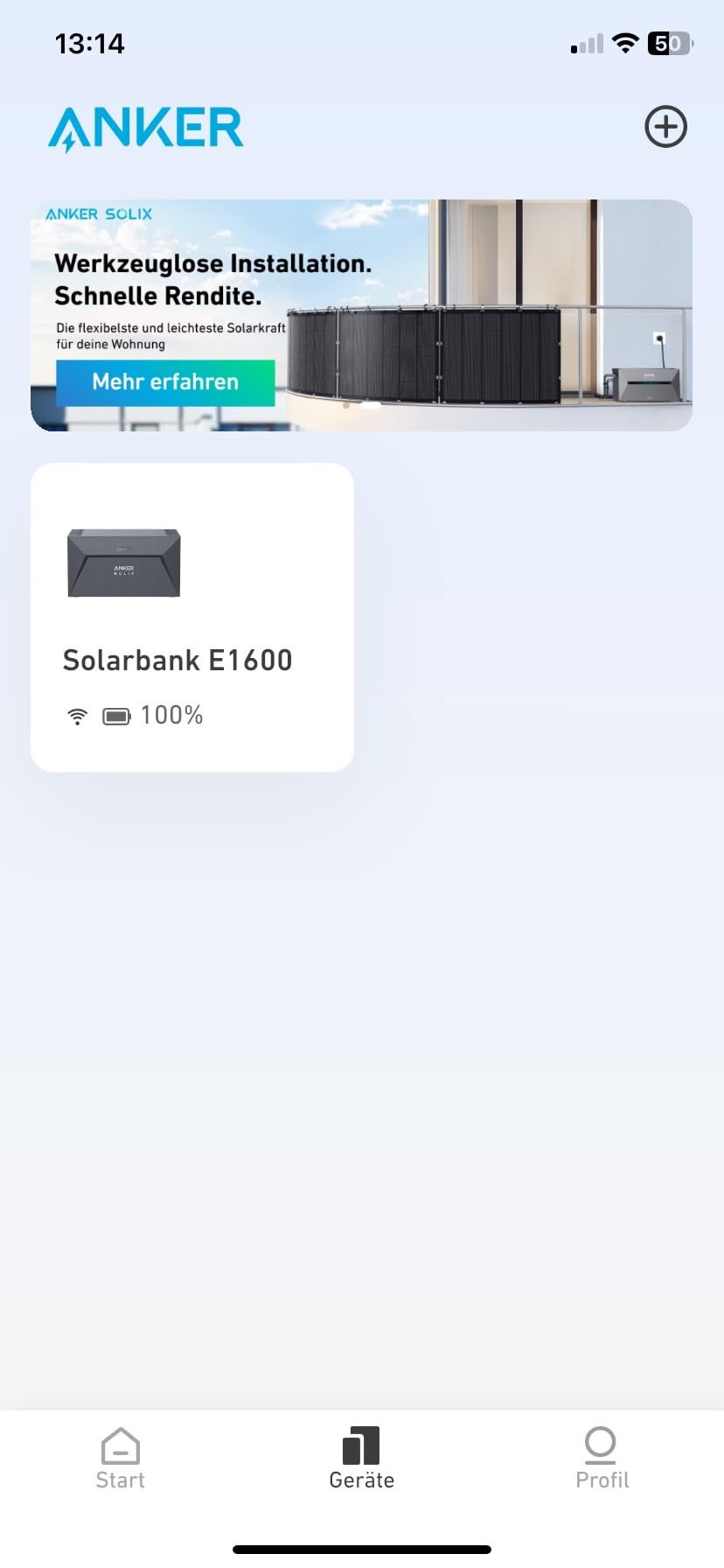 Guter Speicher, App mit kleinen Macken