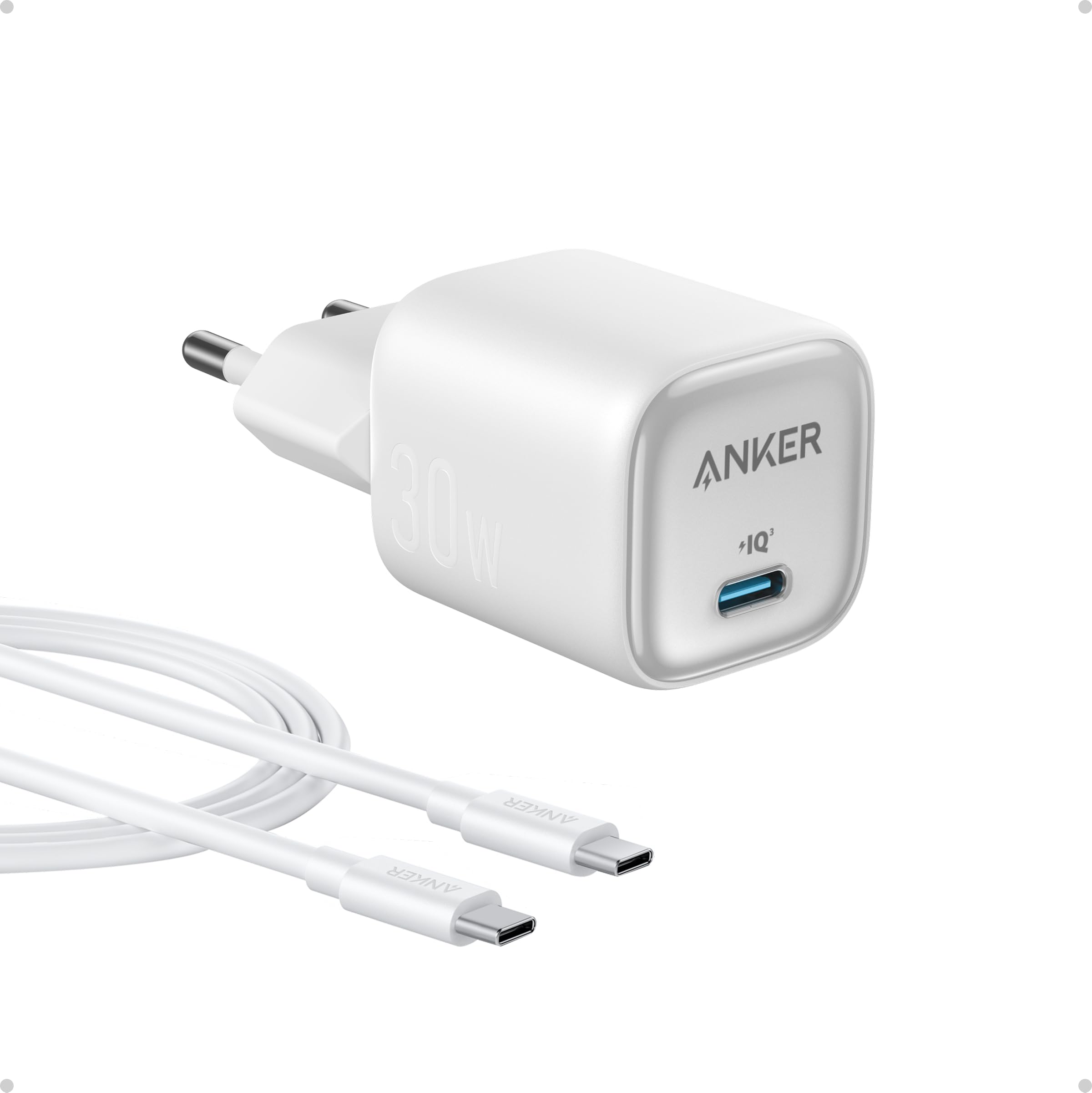 anker-30w-usb-c-ladeger-t-kompaktes-gan-ii-schnellladernetzteil-mit-3-fach-schne image 7