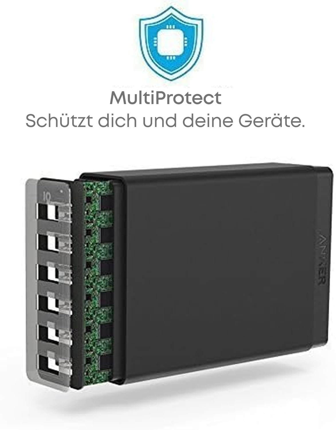 anker-60w-6-port-usb-ladeger-t-mit-poweriq-3-0-multiprotect-sicherheit-reise-lad image 5