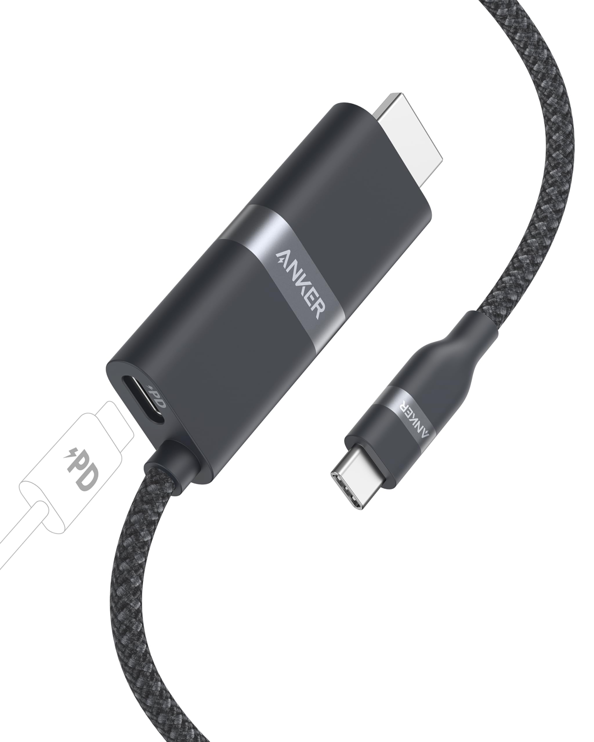 anker-nano-usb-c-auf-hdmi-kabel-adapter-90-cm-4k-60hz-mit-140w-pd-schnelllade-po image 1
