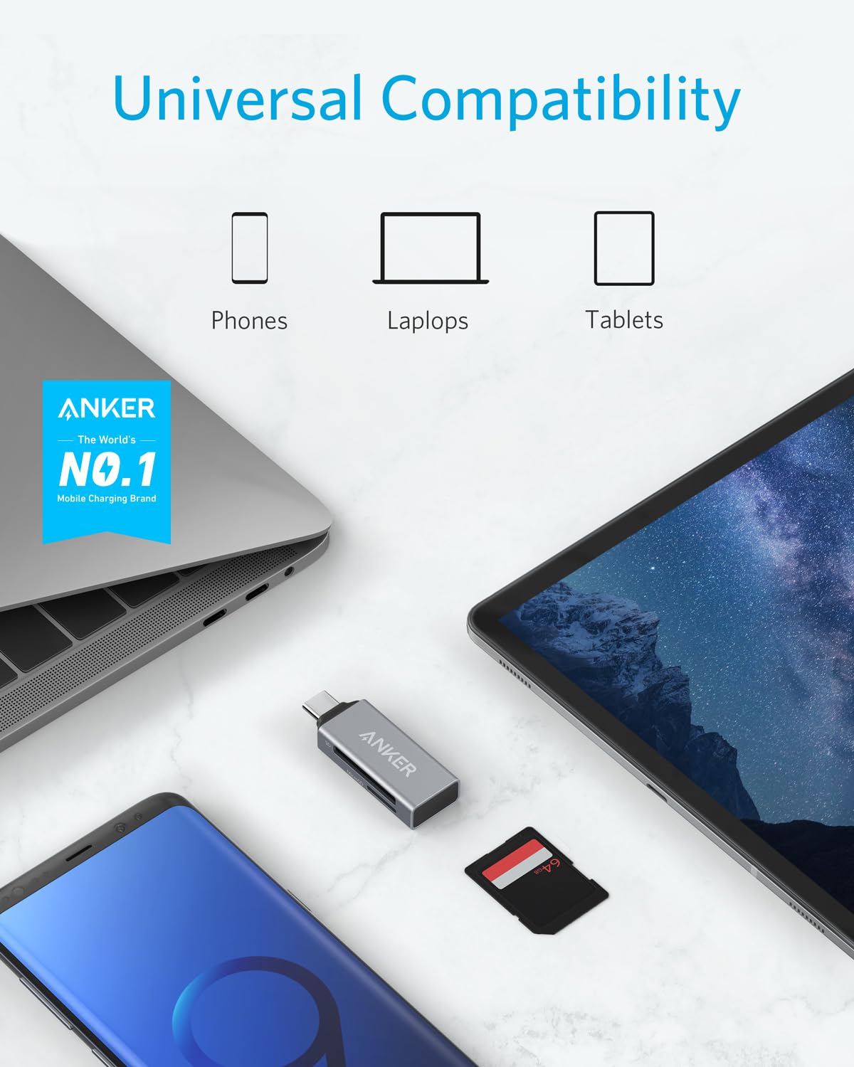 anker-2-in-1-usb-c-speicherkartenleser-usb-c-usb-a-f-r-sdxc-microsd-uhs-i image 2