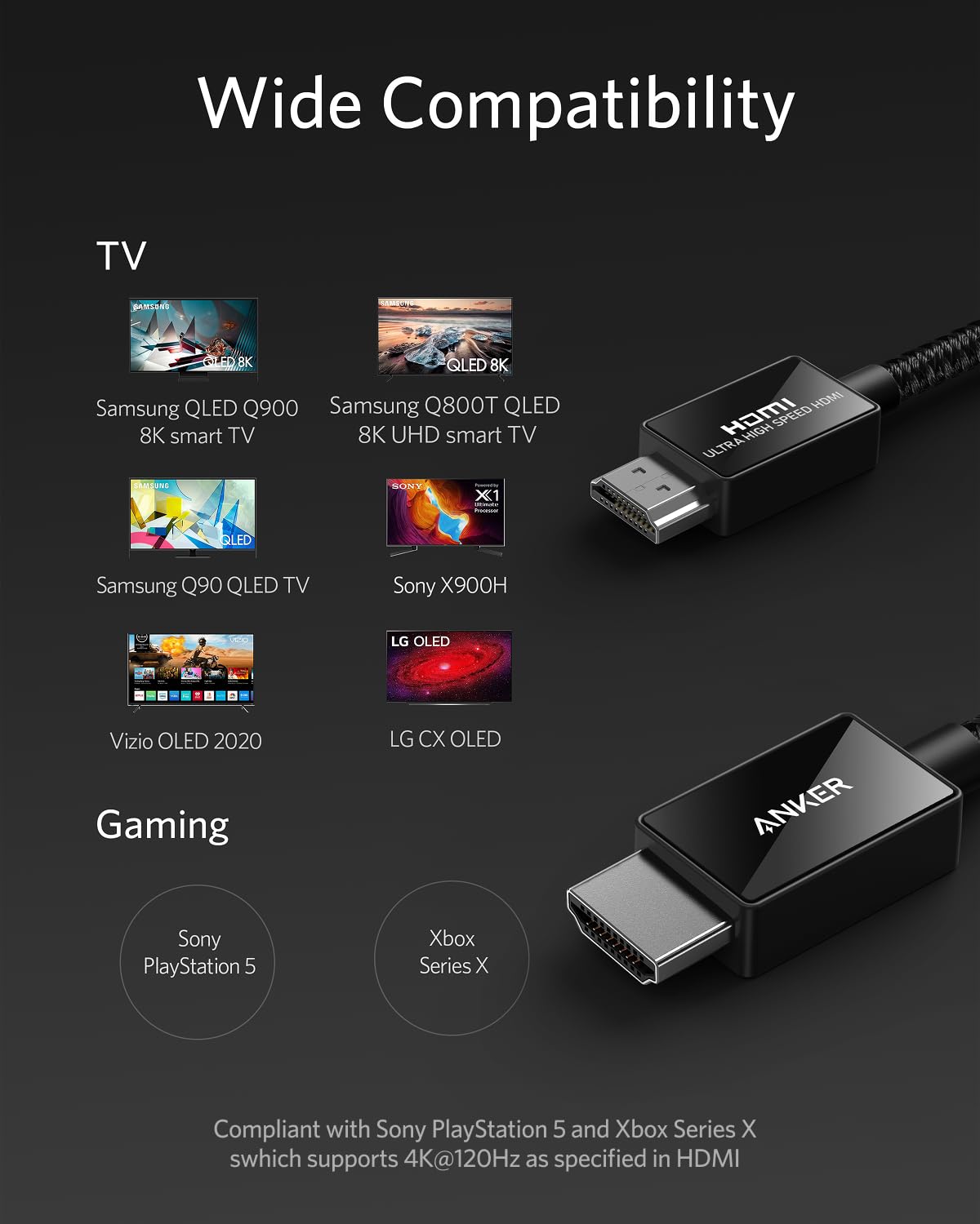 anker-8k-hdmi-2-1-kabel-2-m-ultra-high-speed-48-gbps-8k-60hz-4k-120hz-earc-dolby image 6