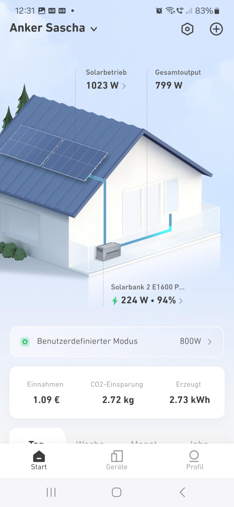 Gut, App-Update nötig