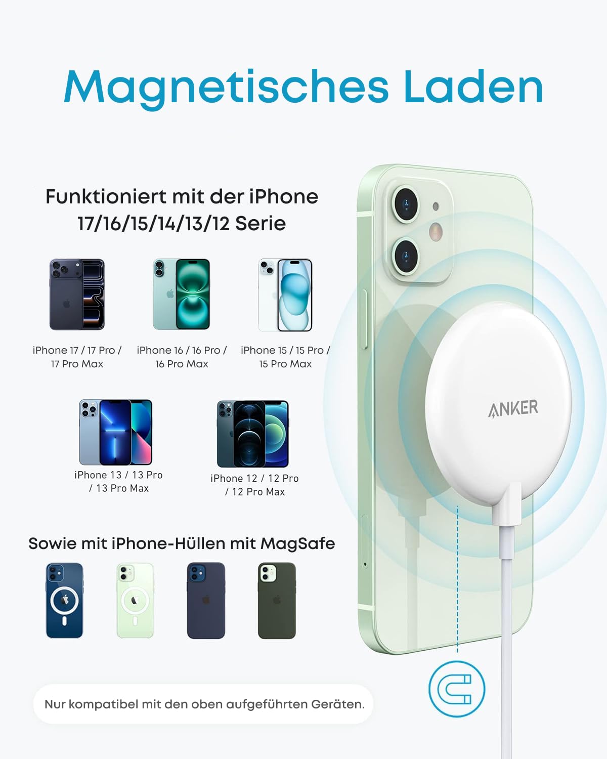 anker-powerwave-magnetisches-kabelloses-ladepad-wireless-charger-mit-1-5-m-usb-c image 2