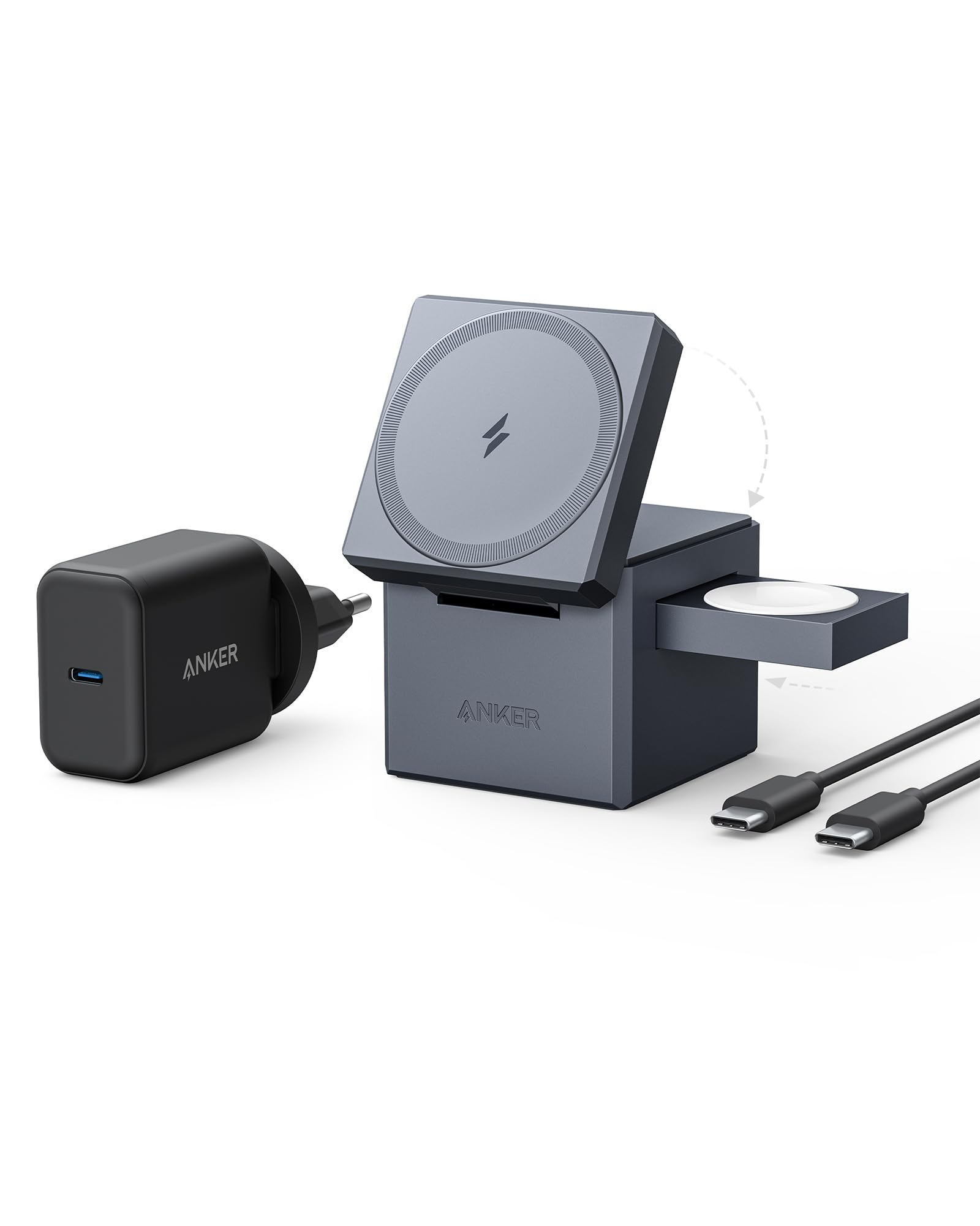 anker-3-in-1-cube-mit-magsafe-15w-kabellose-ladestation-f-r-iphone-apple-watch-u image 1