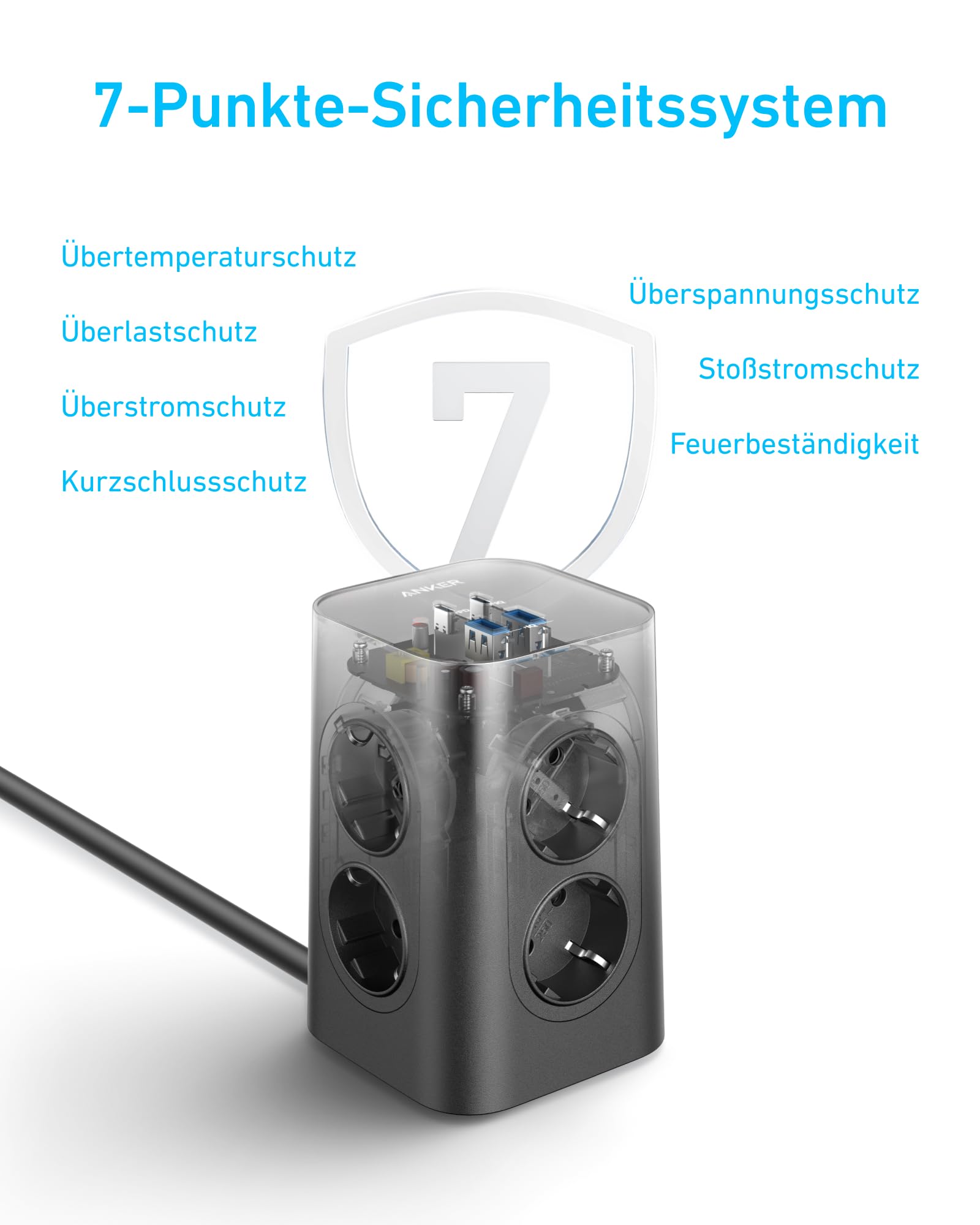 anker-mehrfachsteckdose-8-fach-steckdosenleiste-mit-4-usb-und-20w-usb-c-schnelll image 6