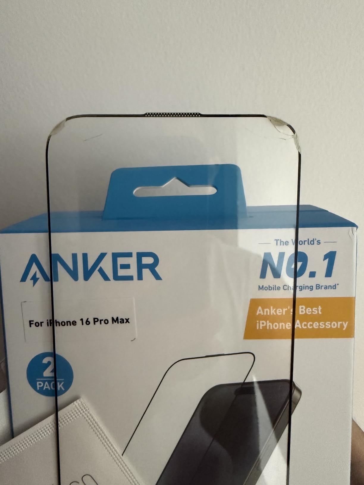 Blasenfreie Anbringung zum ersten Mal