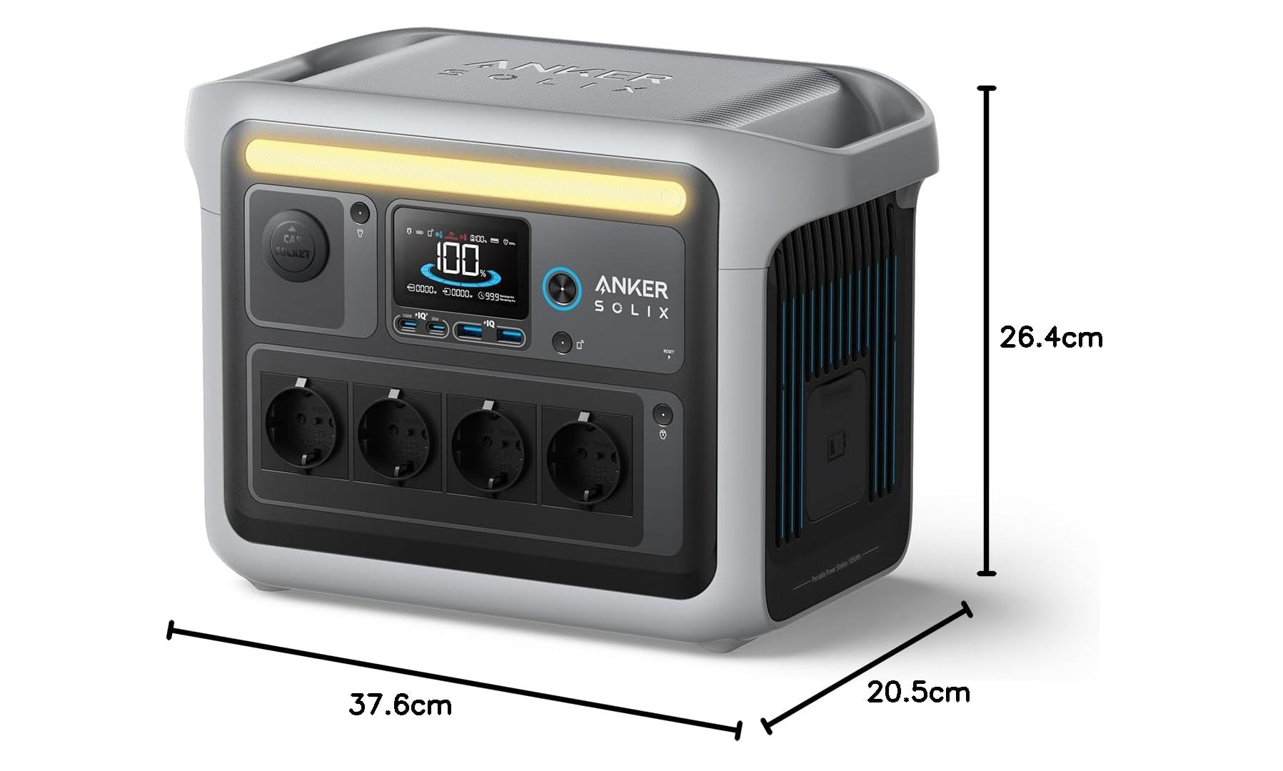 anker-solix-c1000-tragbare-powerstation-gen-2-1800w-solargenerator-mit-lifepo4-a image 8