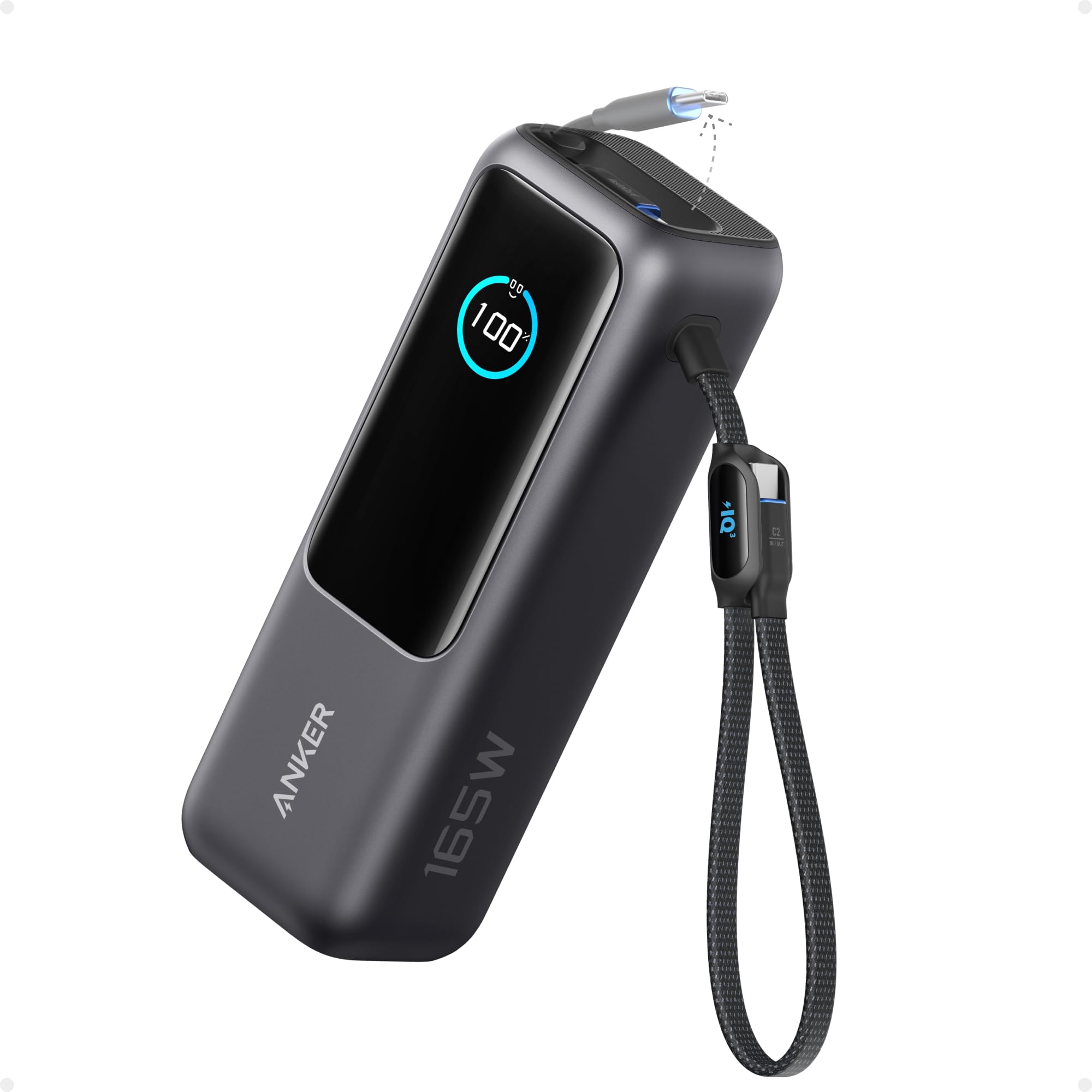 anker-laptop-powerbank-25k-25000mah-165w-powerbank-mit-70cm-ausziehbarem-usb-c-k image 1