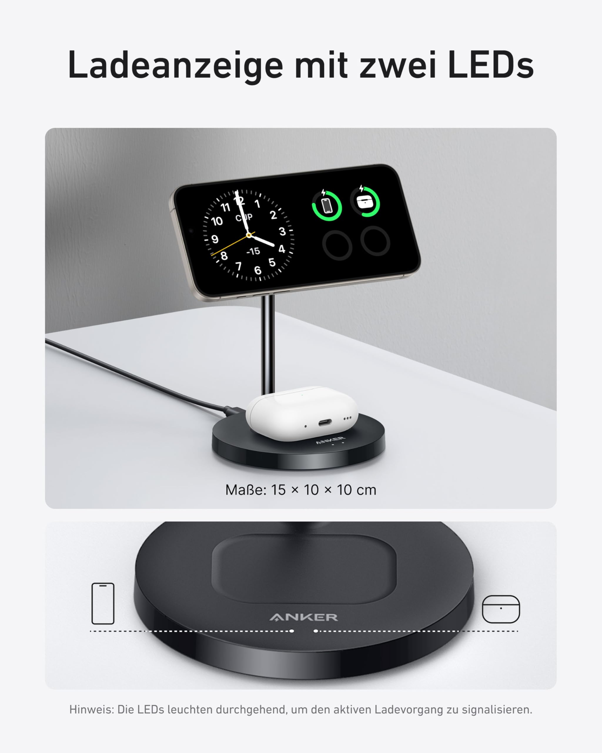 anker-maggo-15w-magsafe-kompatibles-2-in-1-kabelloses-ladeger-t-qi2-induktions-l image 5