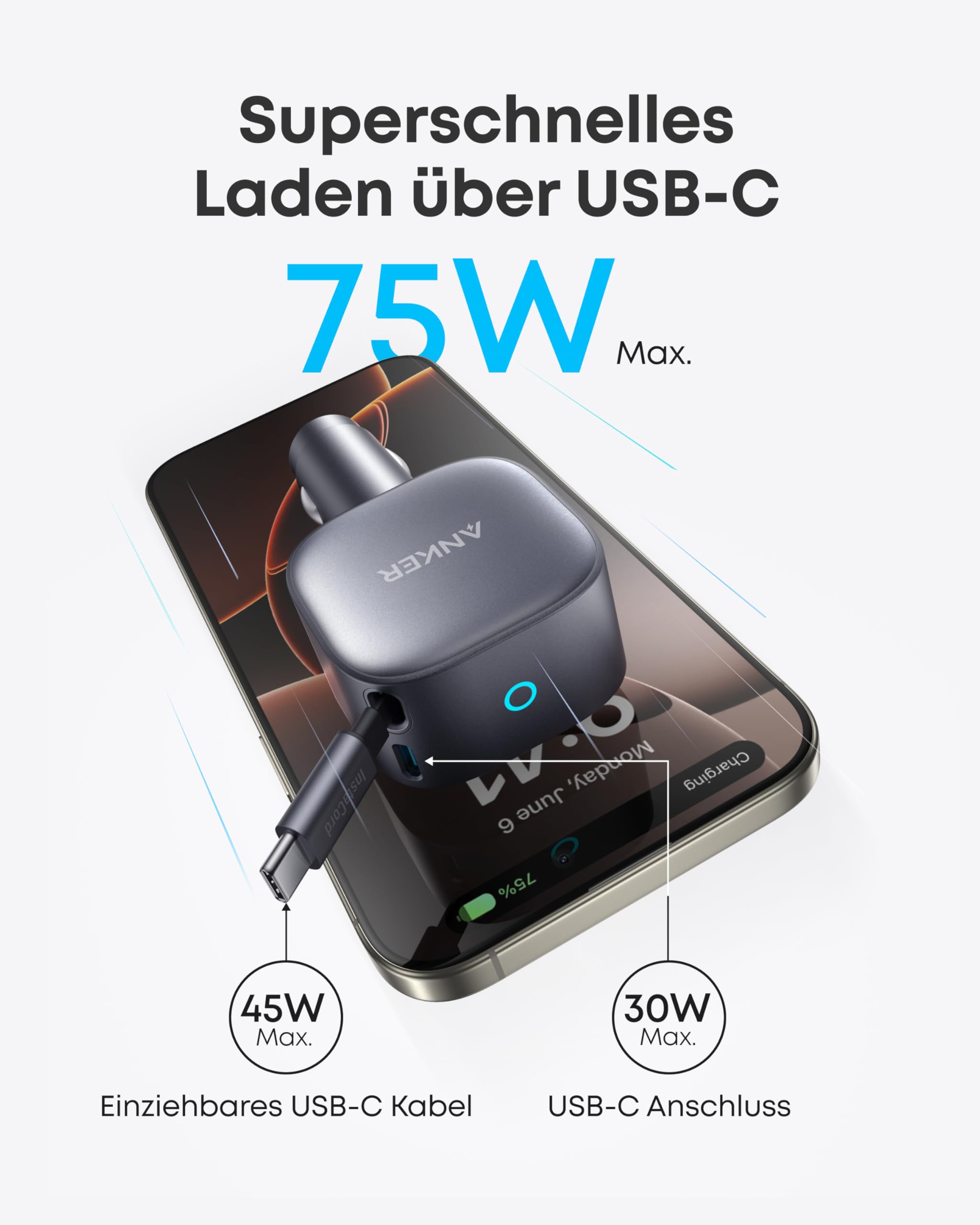 anker-75w-usb-c-kfz-ladeger-t-ultrakompaktes-autonetzteil-mit-integriertem-einzi image 2
