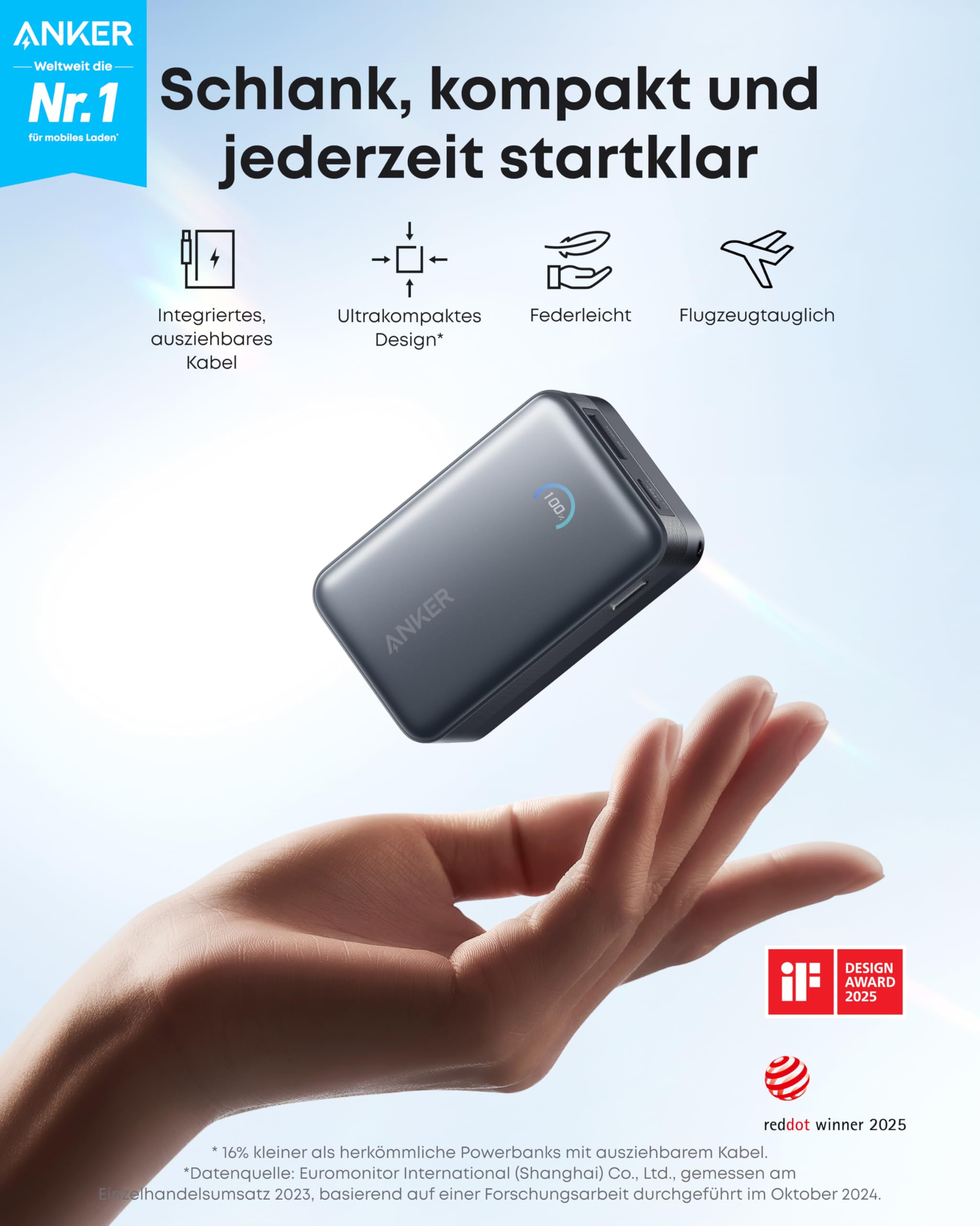 anker-nano-powerbank-10-000mah-externer-akku-mit-45w-instacord-einzugskabel-smar image 2