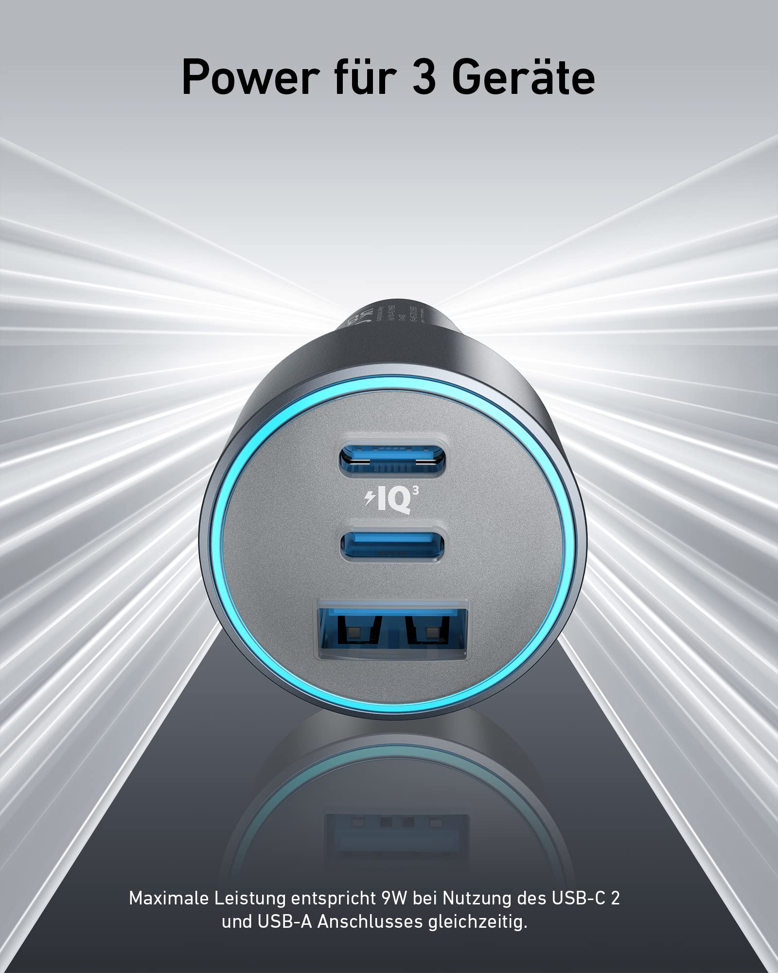 anker-535-kfz-ladeger-t-auto-67w-mit-3-anschl-ssen-und-usb-c-kabel-f-r-iphone-ga image 2