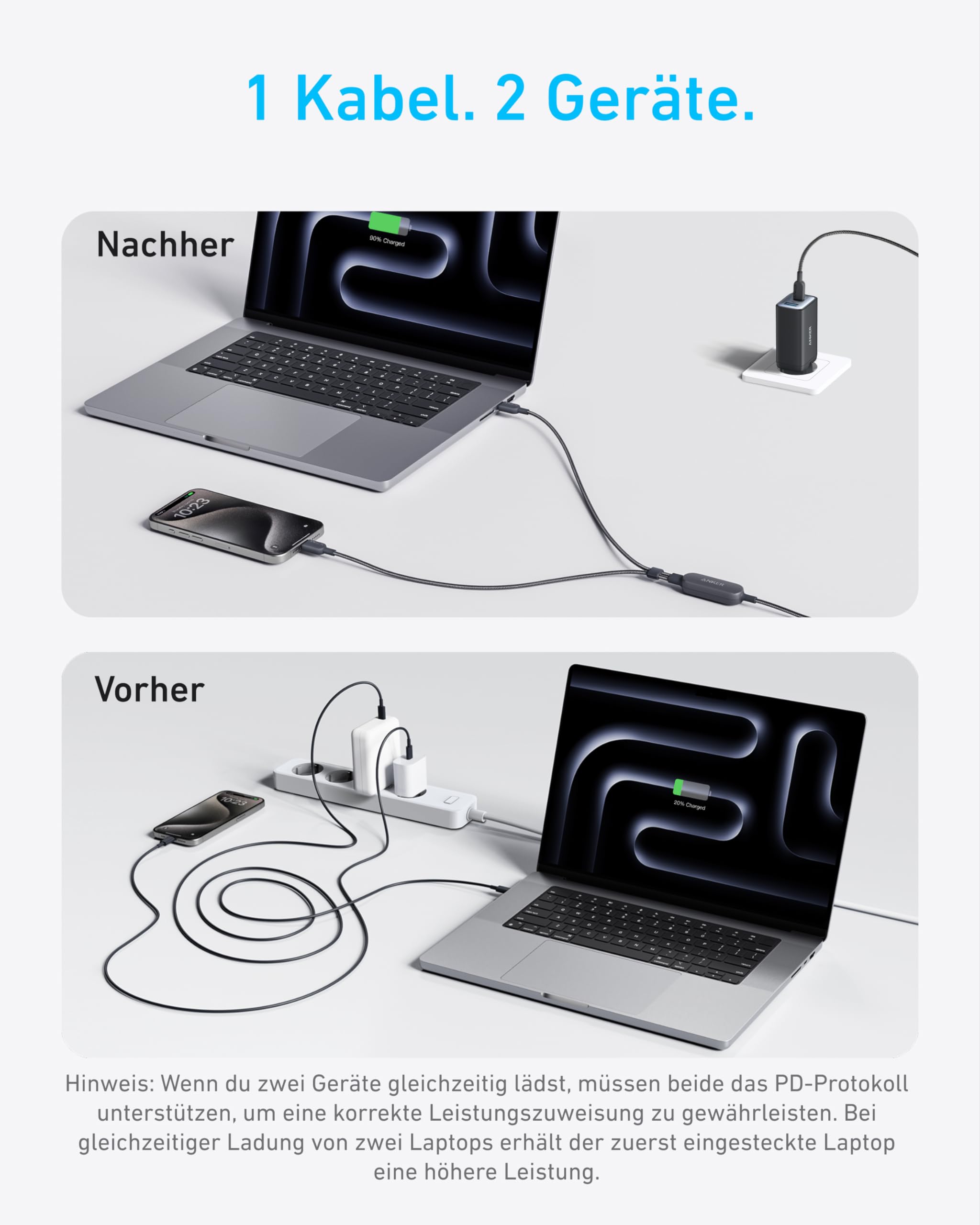 anker-140w-2-in-1-usb-c-auf-usb-c-ladekabel-1-8m-geflochtenes-kabel-mit-dualen-a image 2