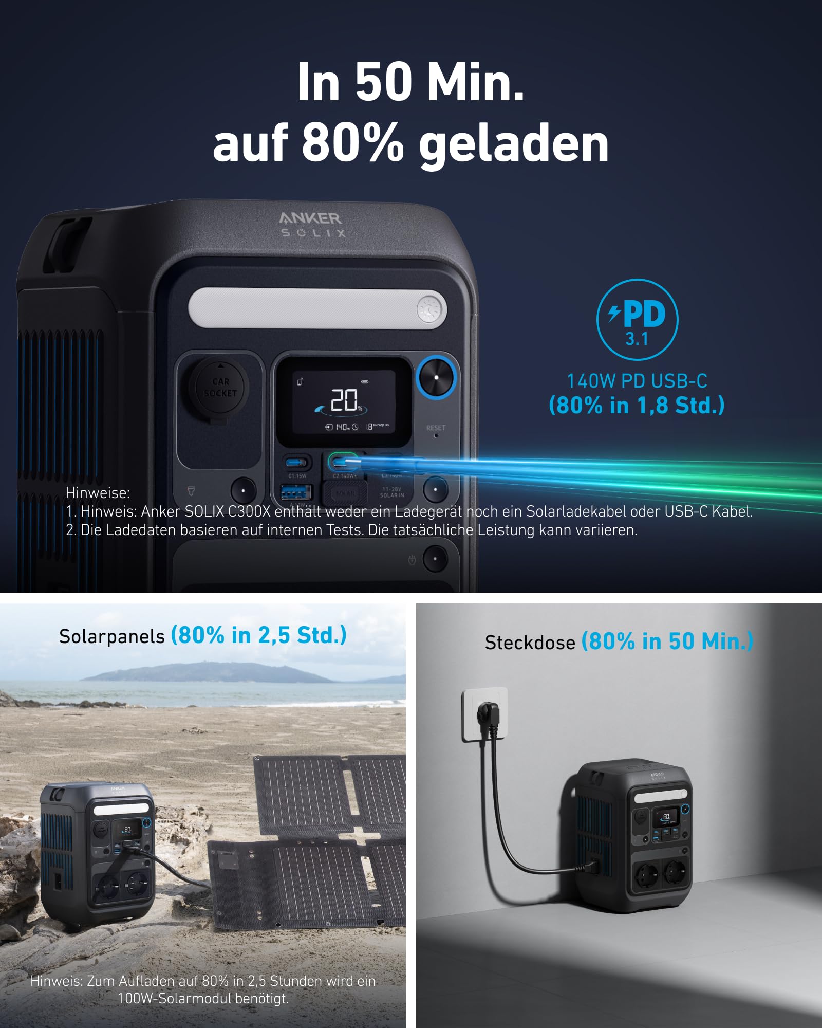 anker-solix-c300x-tragbare-powerstation-288wh-lifepo4-300w-600w-spitze-140w-usb- image 7