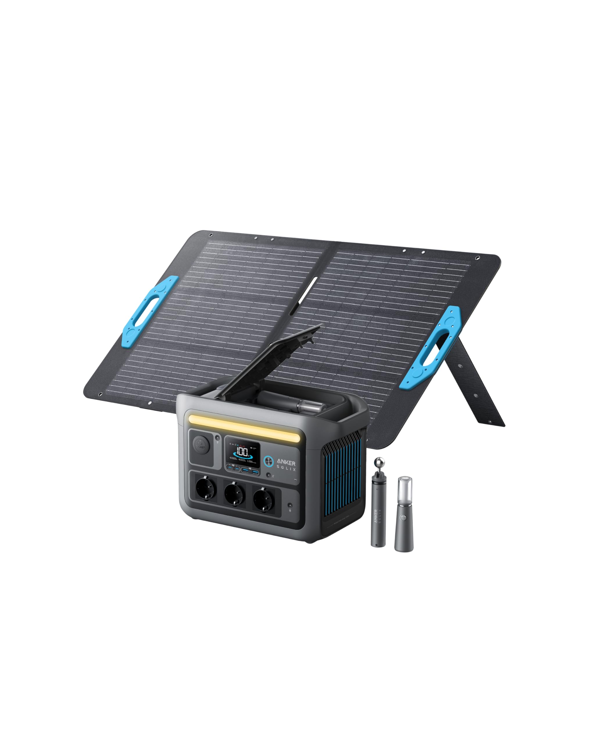 anker-solix-c800-plus-powerstation-768wh-mit-100w-solarpanel-1200w-solargenerato image 1
