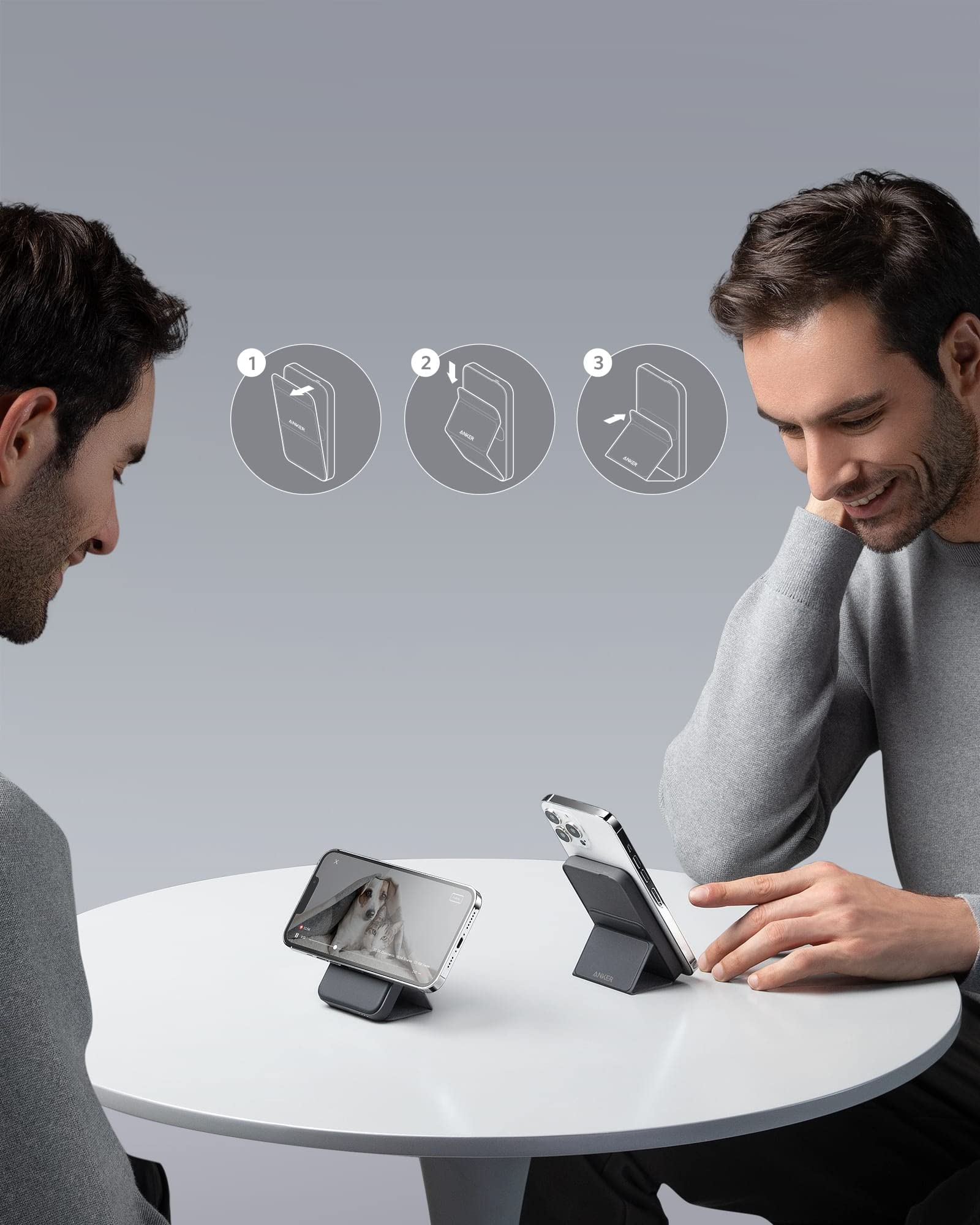 anker-622-maggo-magnetische-powerbank-5000mah-mit-faltbarem-st-nder-usb-c-kabell image 3
