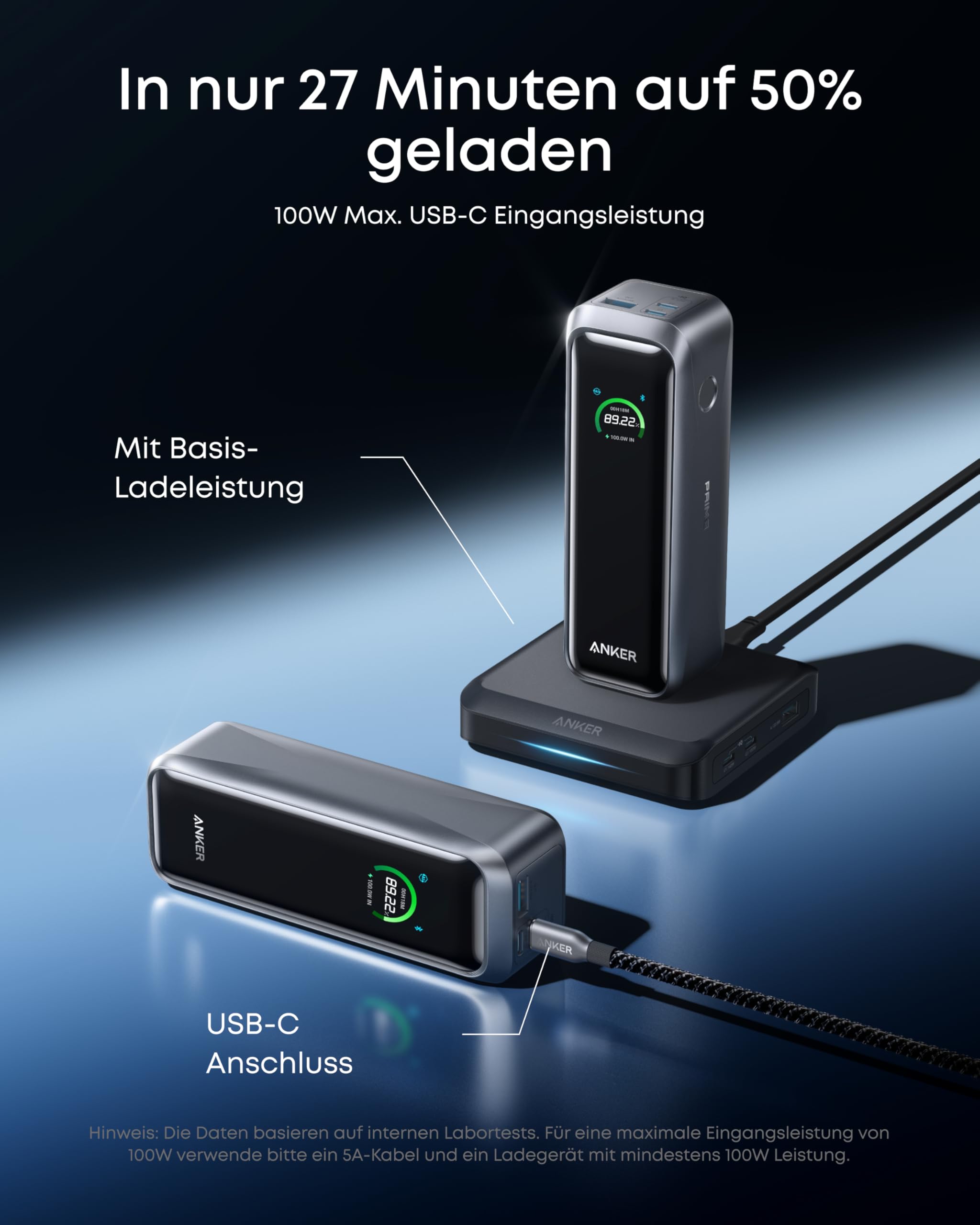 anker-prime-powerbank-20100mah-tragbares-ladeger-t-mit-3-ports-220w-ausgang-bidi image 5