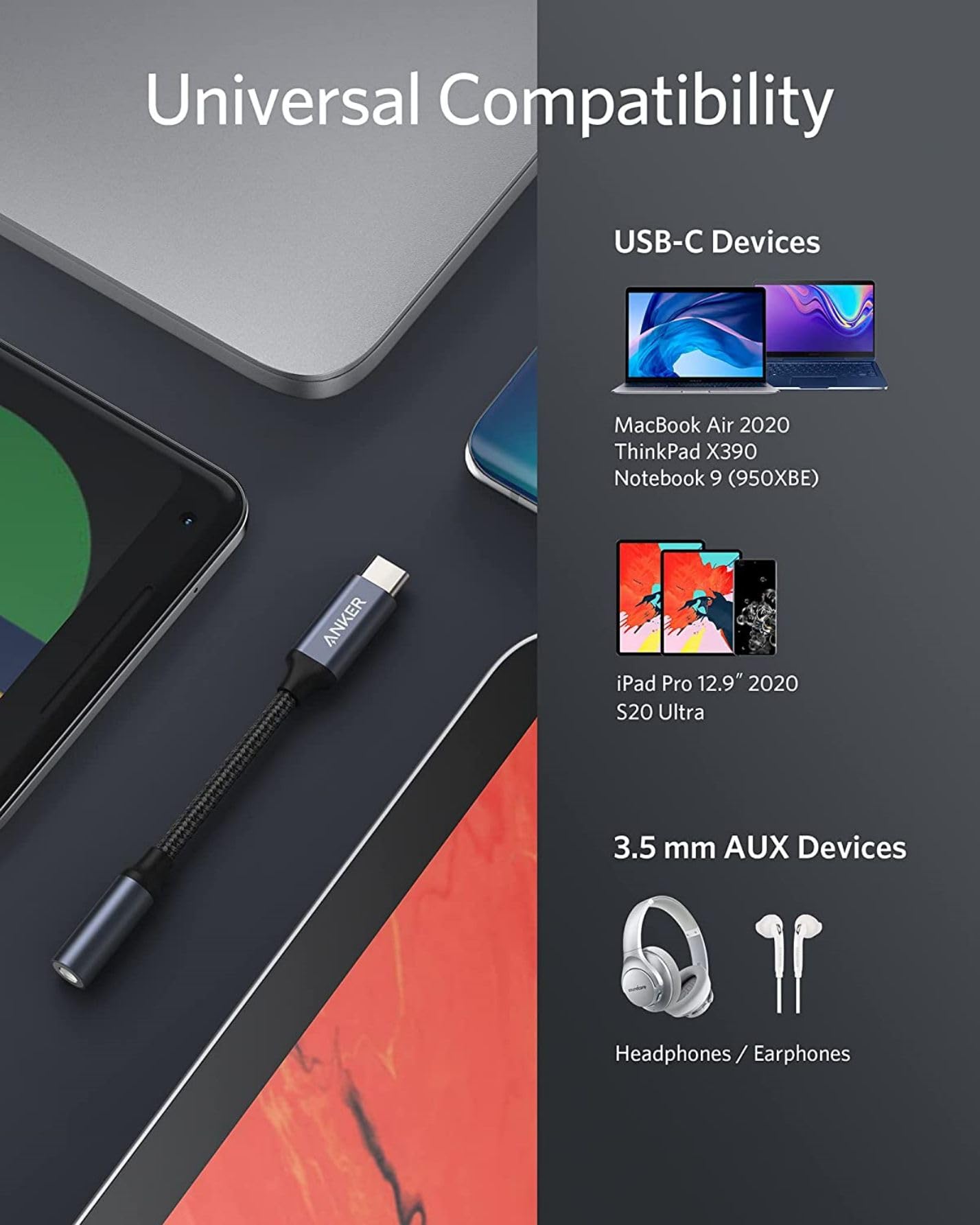 anker-usb-c-auf-3-5mm-audio-adapter-mit-dac-chip-96-khz-24-bit-nylon-kabel-kompa image 5